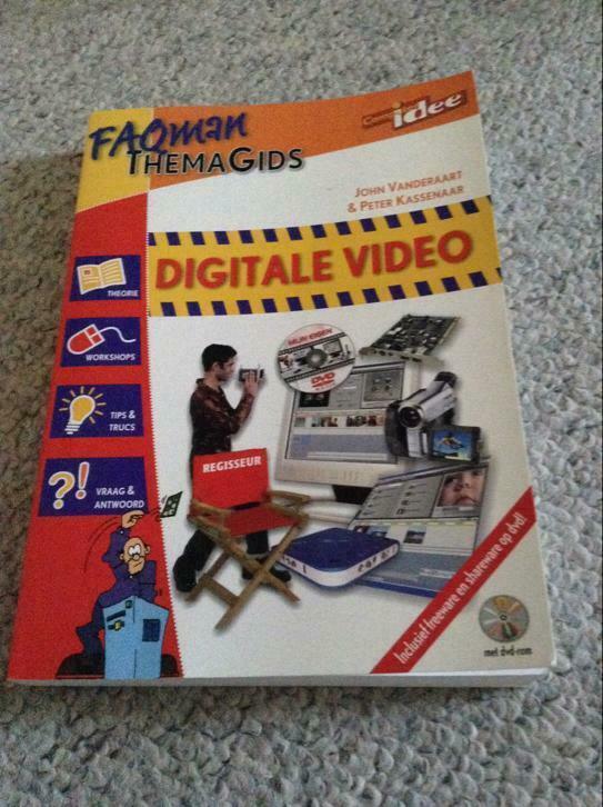 Boek Digitale Video, Livres, Enlèvement ou Envoi, Utilisé, Photographie et Cinéma