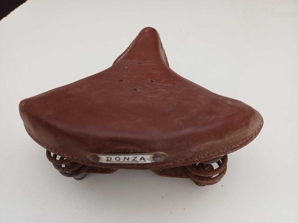 fietszadel donza retro, Fietsen en Brommers, Fietsonderdelen, Ophalen, Gebruikt, Zadel