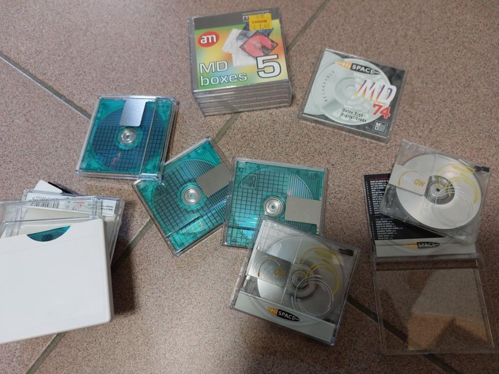 Mini disques enregistrables, Enlèvement ou Envoi, Enregistreur MiniDisc