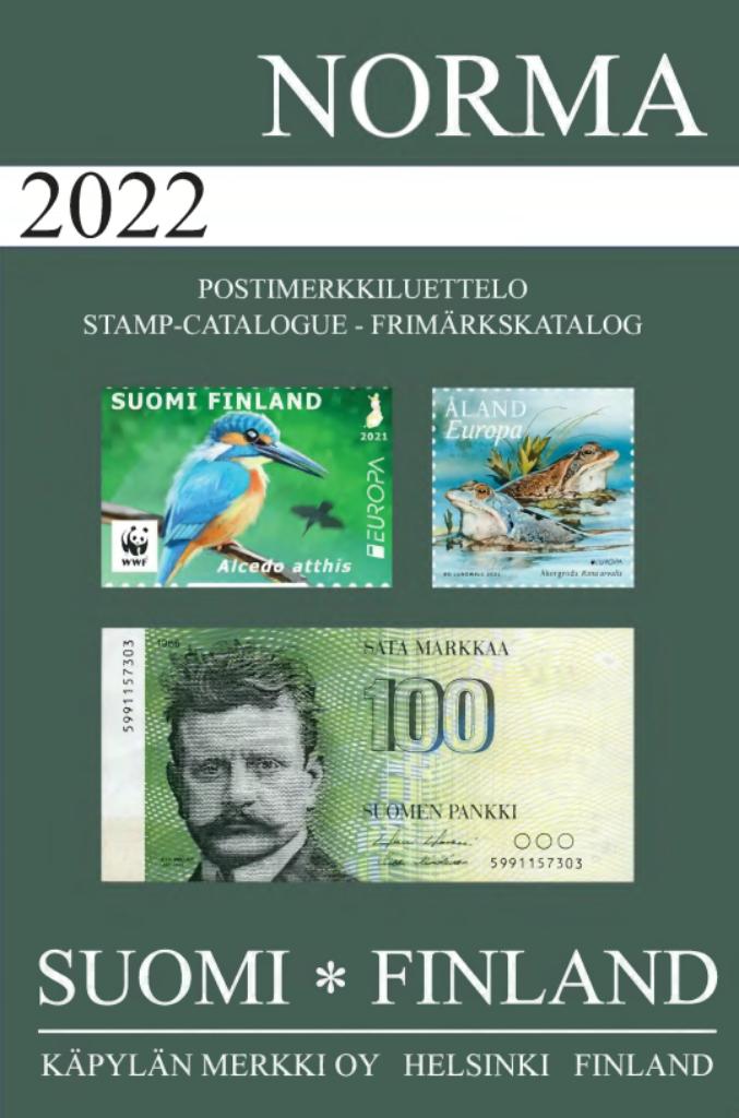 Norma Finland 2022 postzegelcatalogus, Postzegels en Munten, Ophalen of Verzenden, Catalogus