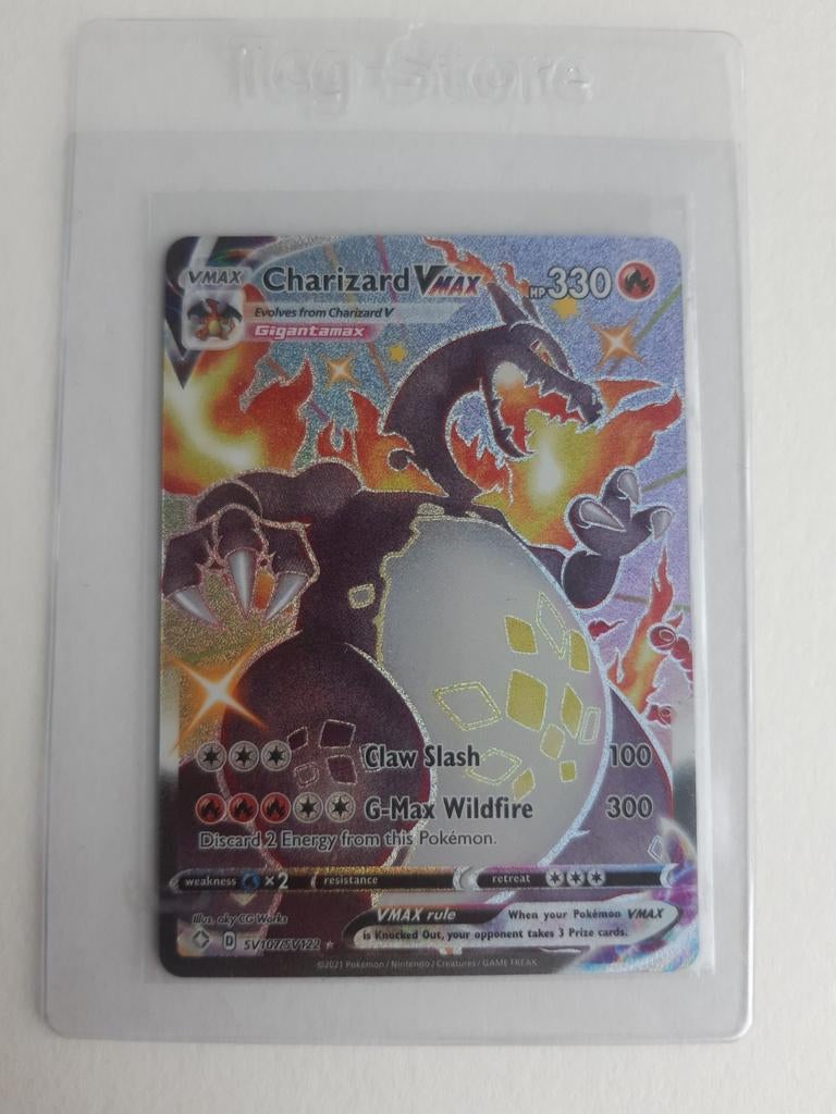 Charizard Vmax, Ophalen
