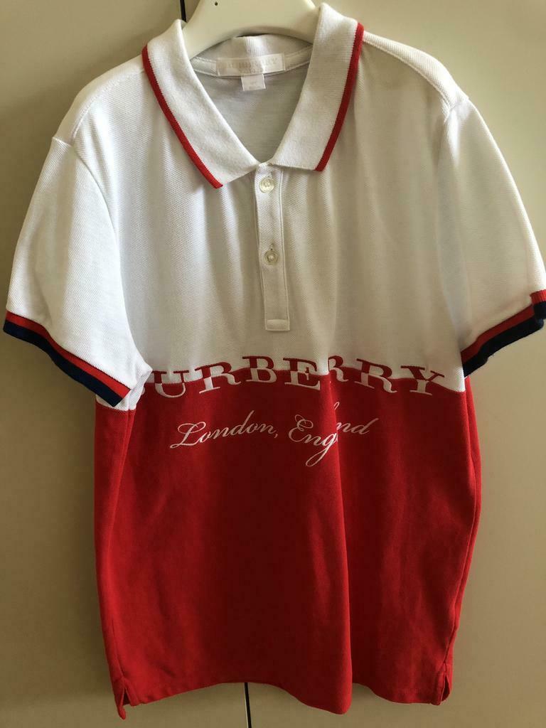 Polo Burberry - 12 jaar, Ophalen of Verzenden, Zo goed als nieuw, Burberry