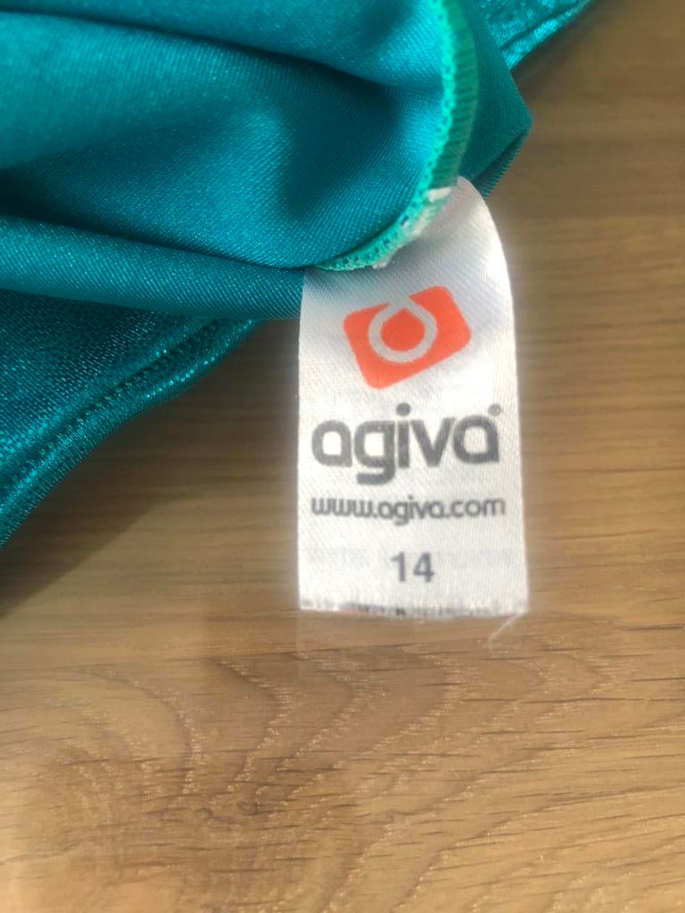 Turnmaillot Agiva maat 14 jaar, Ophalen of Verzenden