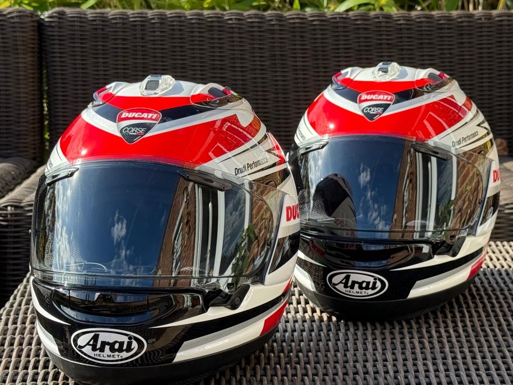 Casque Arai Ducati Corse neuf M, Motoren, Ophalen, M, Arai, Nieuw zonder kaartje