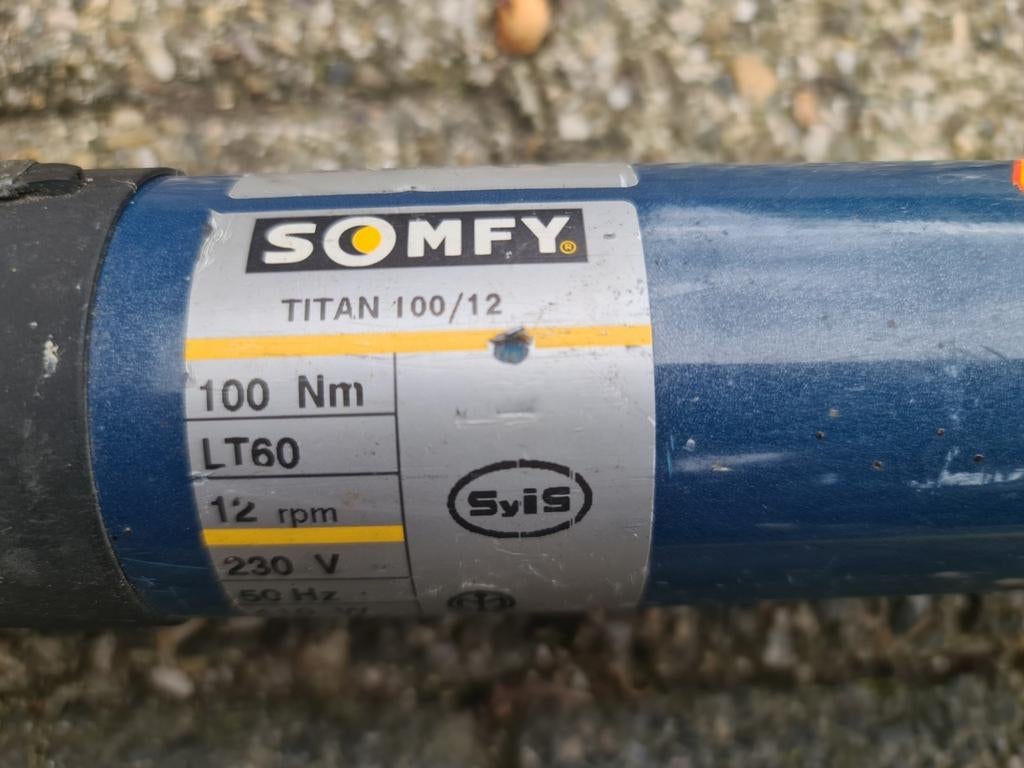 Somfy titan 100/12, Ophalen of Verzenden, Gebruikt
