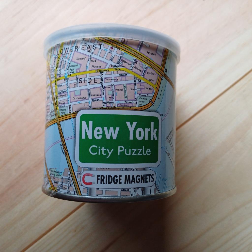 Puzzle magnétique New York City, Hobby & Loisirs créatifs, Enlèvement ou Envoi, Moins de 500 pièces, Utilisé, Puzzle