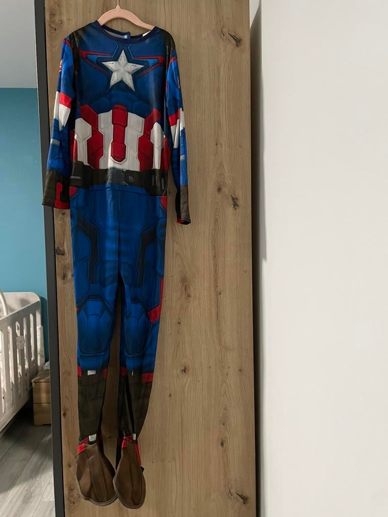 Déguisement captain america, Enlèvement, Utilisé
