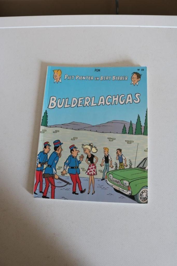 Piet Pienter Nr 23 : Bulderlachgas - sc - 1e dr heruitg 1985, Gelezen, Eén stripboek, Ophalen of Verzenden, POM