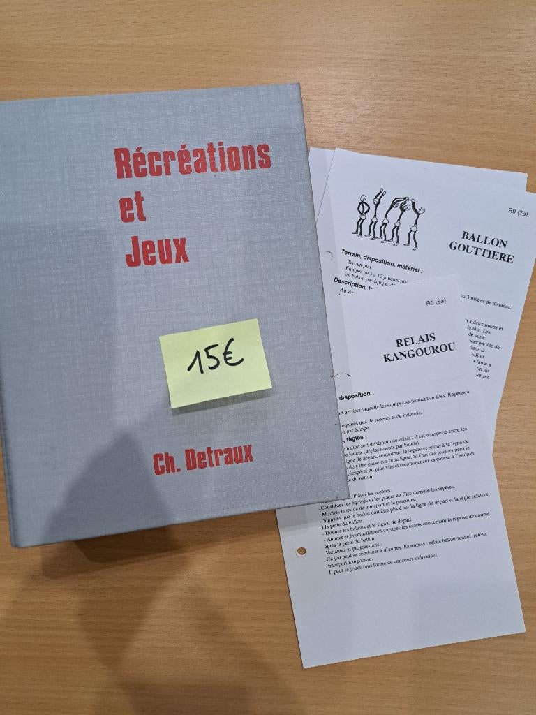 Récréations et jeux - Animations, Enlèvement ou Envoi, Comme neuf, Autres matières