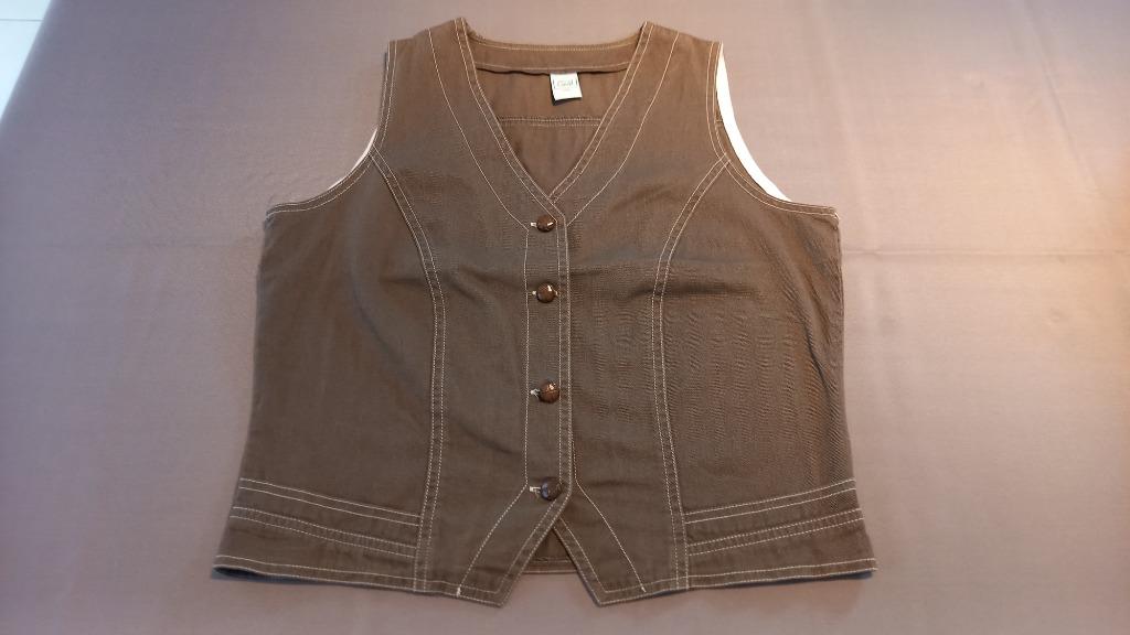 Vintage gilet Young Canda maat 170, Enlèvement ou Envoi