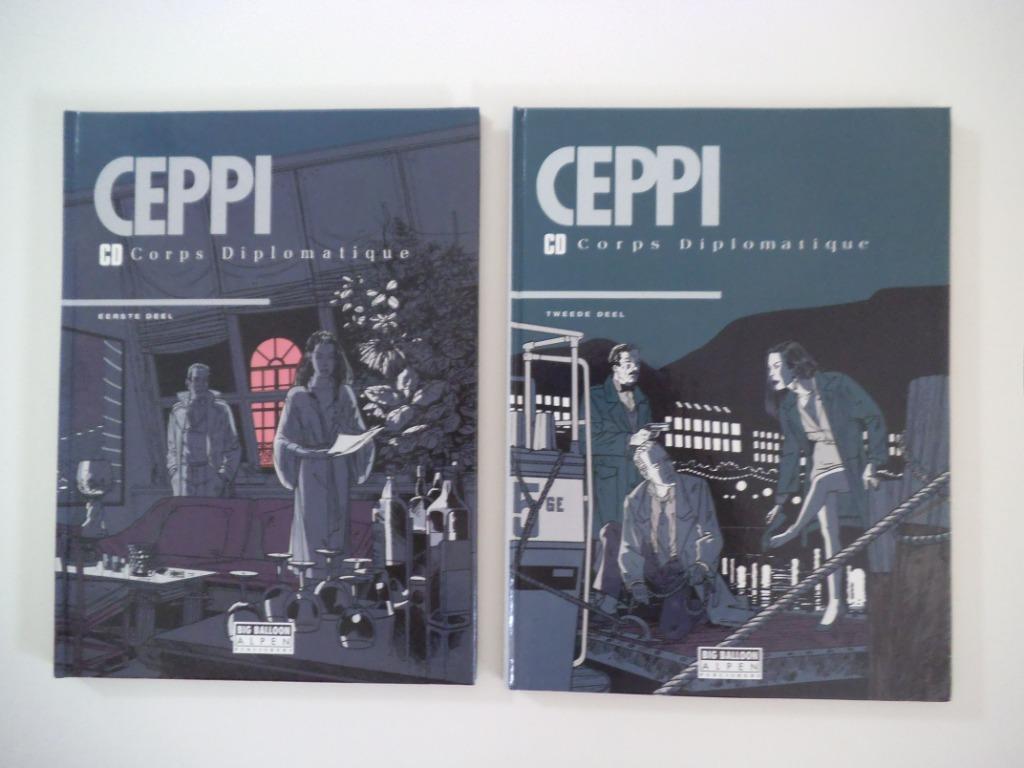 Corps Diplomatique Deel 1 en 2 Ceppi, Complete serie of reeks, Ophalen of Verzenden, Gelezen, Ceppi