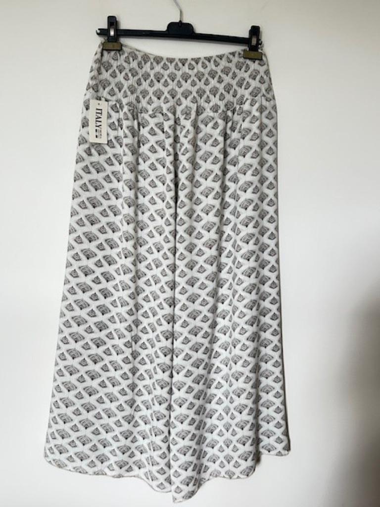 2-in-1 broekrok, maat 38-40, nieuw, Maat 38/40 (M), Wit, Nieuw, Lang