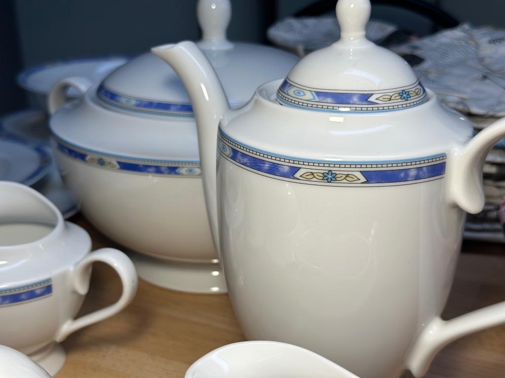 Vaisselle Porcelaine WALBRZYCH Complète 67 pièces, Enlèvement, Utilisé, Autres styles, Récipient(s)