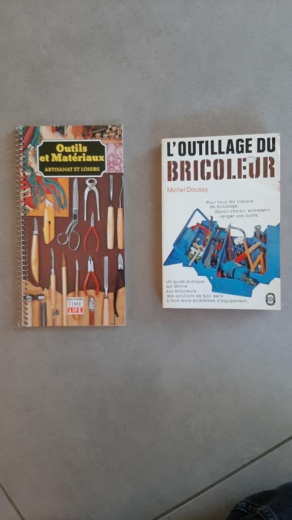 Lot de 2 livres de bricolage, Enlèvement ou Envoi, Utilisé