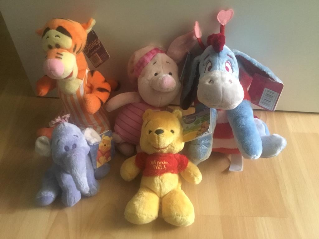 Winnie The Pooh knuffels - nieuw, Ophalen of Verzenden, Nieuw