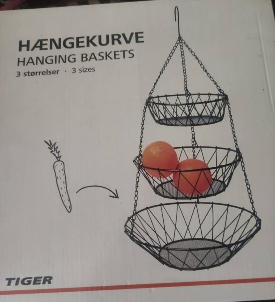 Paniers  à 3 niveaux TIGER, Neuf, Rond, Enlèvement, Panier