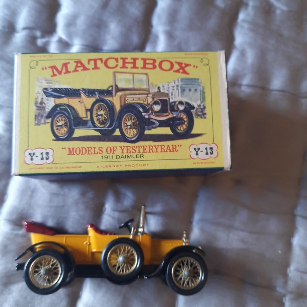 MATCHBOX MOYY Y-13 DAIMLER 1911 *VINTAGE*NEUVE*, Enlèvement, Neuf, Voiture, Matchbox