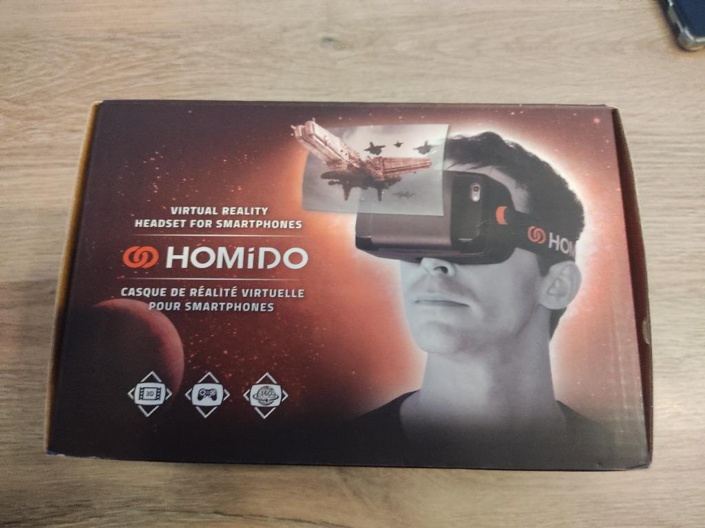 casque réalité virtuelle smartphone, Enlèvement ou Envoi, Neuf, Lunettes VR, Téléphone