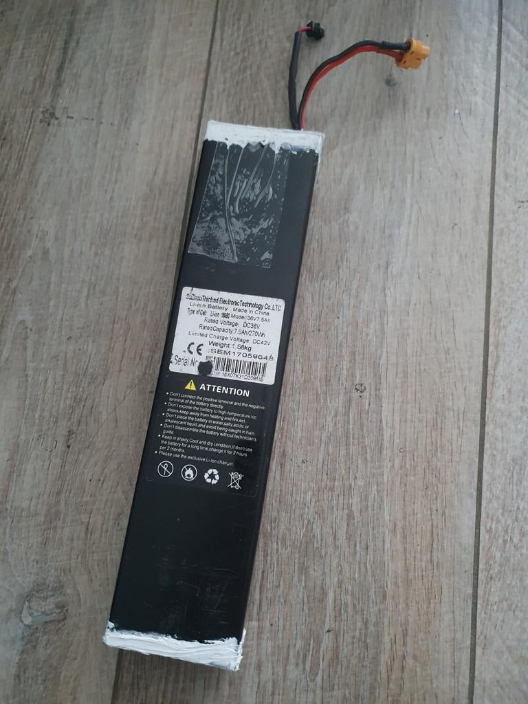 Batterie trottinette électrique 7,5ah velo électrique, Enlèvement ou Envoi, Comme neuf