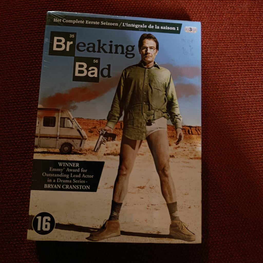 3 dvd Breaking Bad sealed, Ophalen of Verzenden
