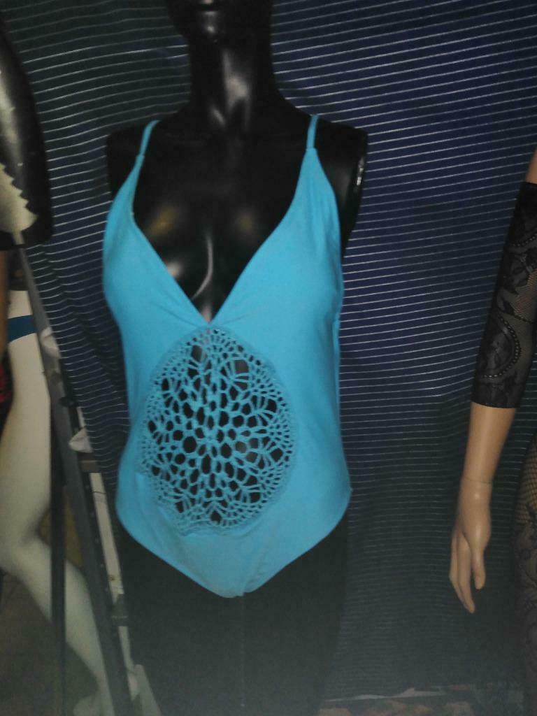 Sexy badpak XL, Ophalen of Verzenden, Nieuw, Blauw, Badpak