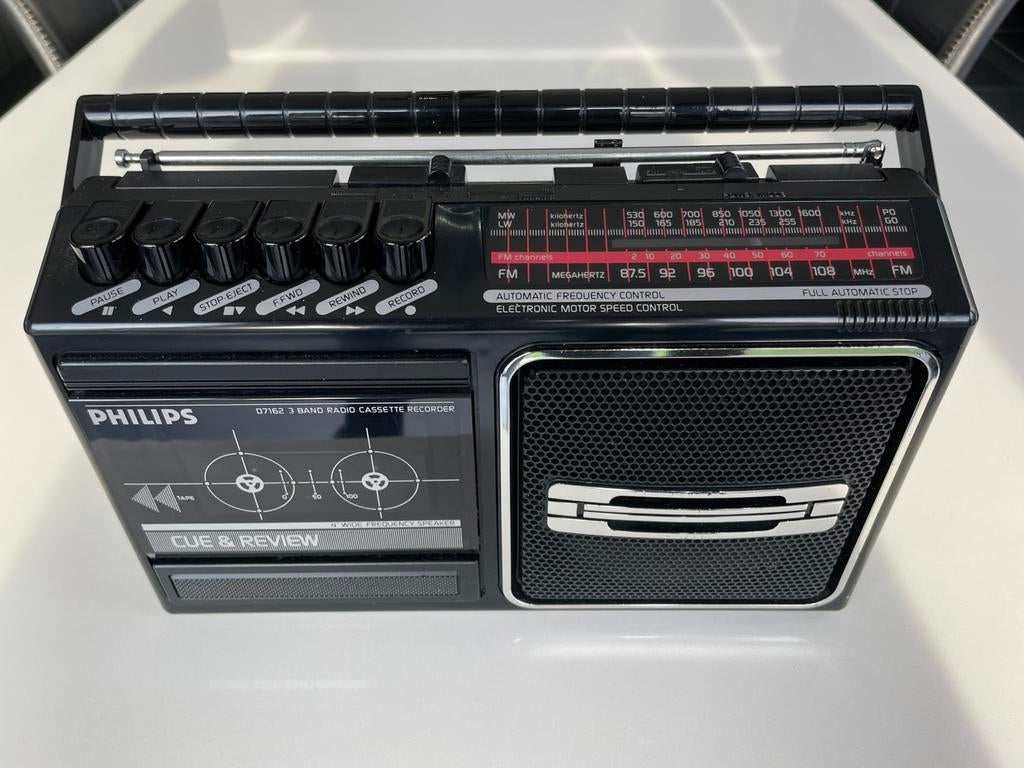 Radio casette Phillips, Audio, Tv en Foto, Radio's, Ophalen, Zo goed als nieuw, Radio