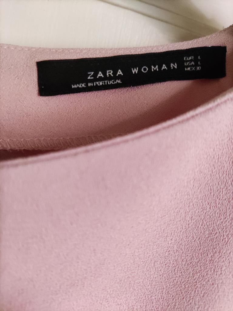 ZARA tuniek in vieux rose, size: L, Kleding | Dames, Ophalen of Verzenden, Zo goed als nieuw