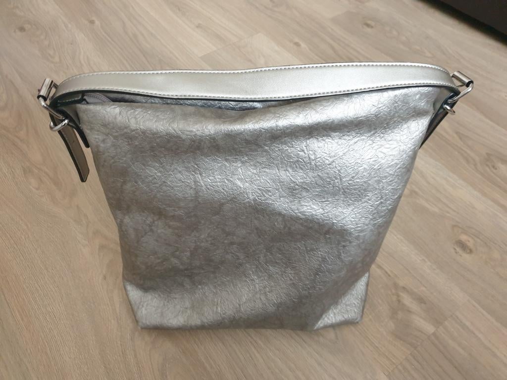 tas, Ophalen, Zo goed als nieuw, Zilver