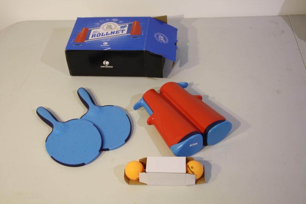 Ensemble filet - raquettes - balles ping pong, Sports & Fitness, Ping-pong, Enlèvement, Neuf, Filet, Raquette(s) ou Balle(s), Mobile