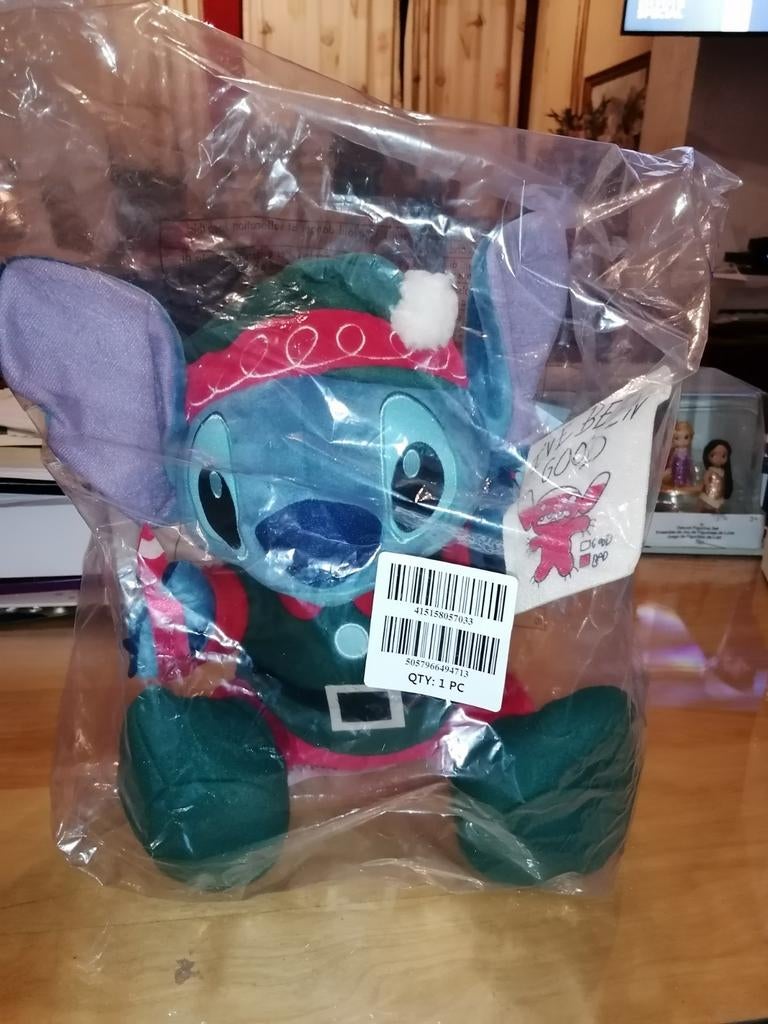 Peluche Stitch Noël, Enlèvement ou Envoi, Neuf