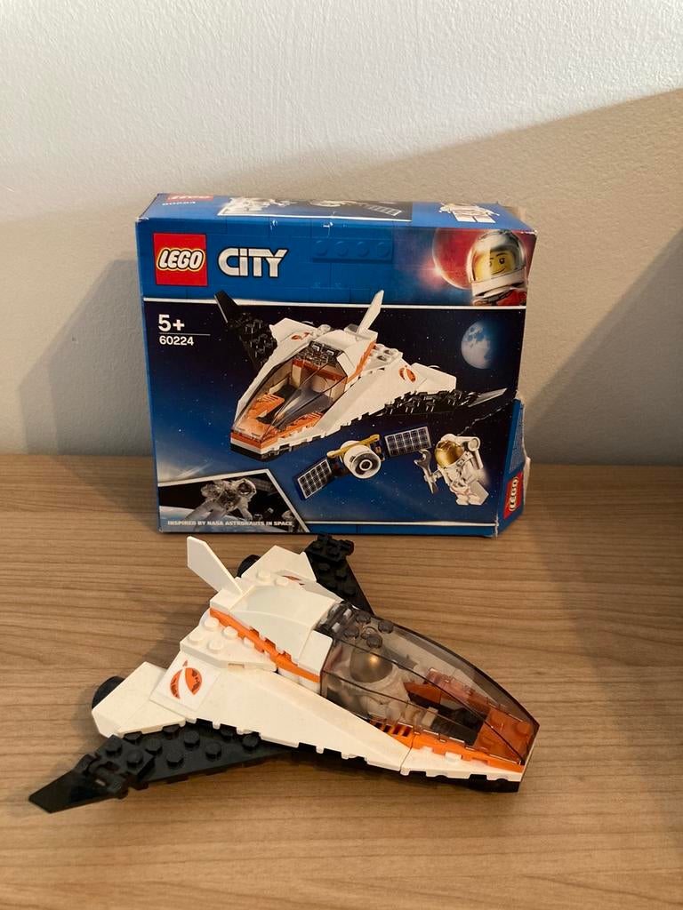 Lego City - NASA ruimteschip - nr 60224, Enlèvement ou Envoi, Comme neuf