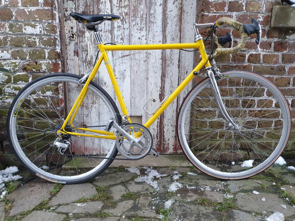 vélo route, Enlèvement ou Envoi, 57 à 61 cm, Acier, Utilisé