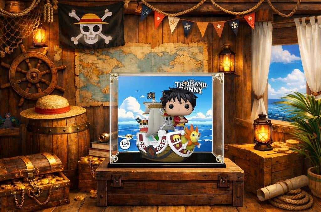 Funko Pop Moment Showcase uit één stuk — Thousand Sunny, Ophalen of Verzenden
