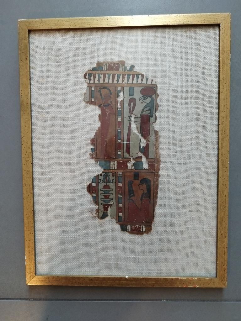 une peinture de l'Egypte ancienne, Enlèvement