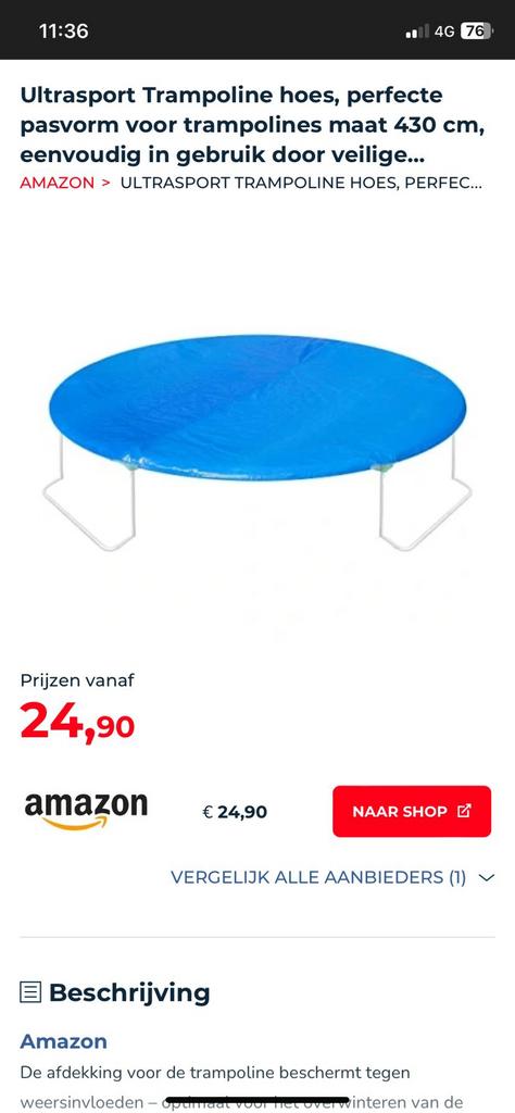 Trampoline hoes, Enlèvement, Neuf