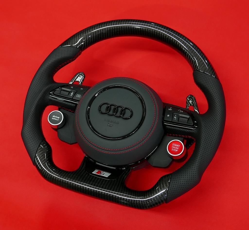 Volant Audi en carbone avec mise à niveau complète  la S RS, Enlèvement ou Envoi, Neuf, Audi