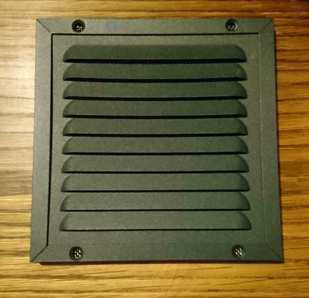 Grille aération alu 155x155mm, Bricolage & Construction, Enlèvement ou Envoi, Neuf