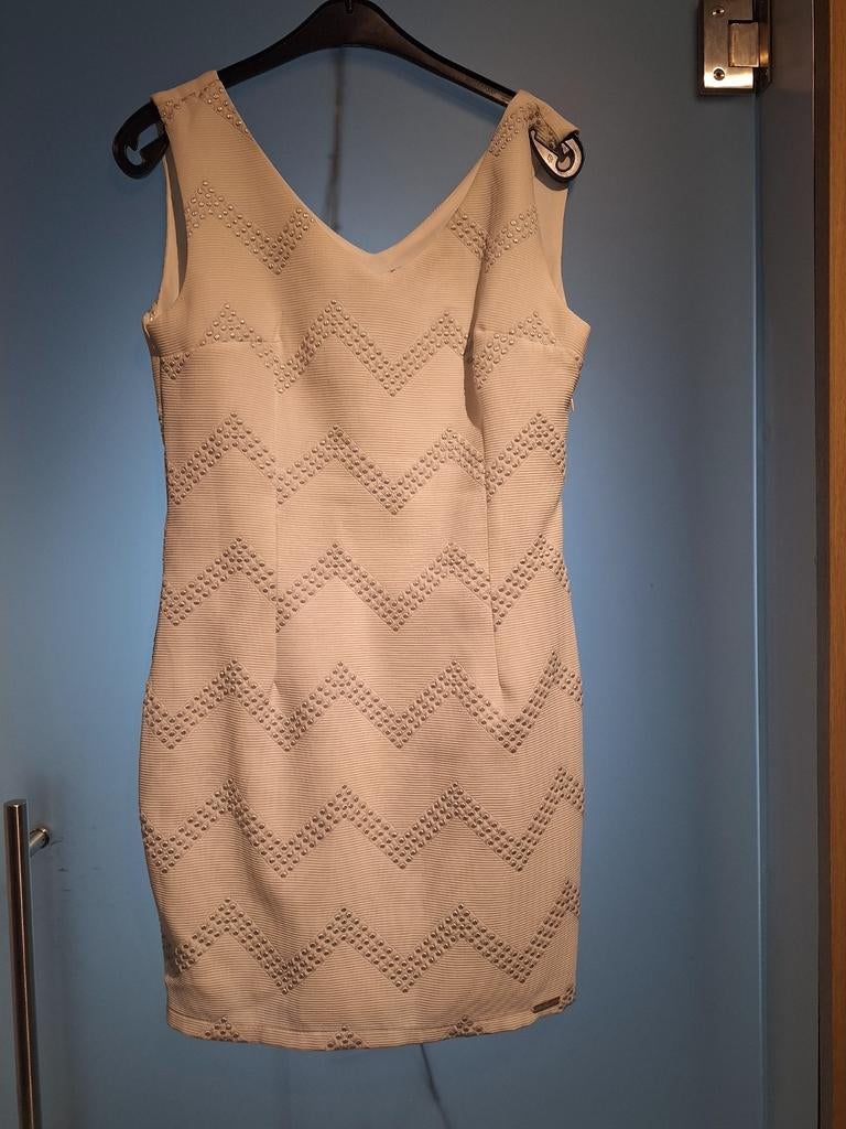 Witte kort jurk CTN COLLECTION maat 40, Kleding | Dames, Jurken, Ophalen of Verzenden, Zo goed als nieuw, Maat 38/40 (M)