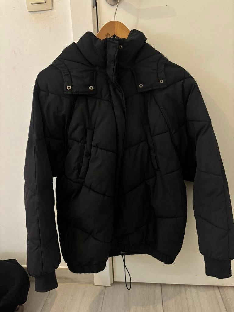Winterjas, Kleding | Heren, Jassen | Winter, Maat 52/54 (L), Zwart, Ophalen of Verzenden, Zo goed als nieuw