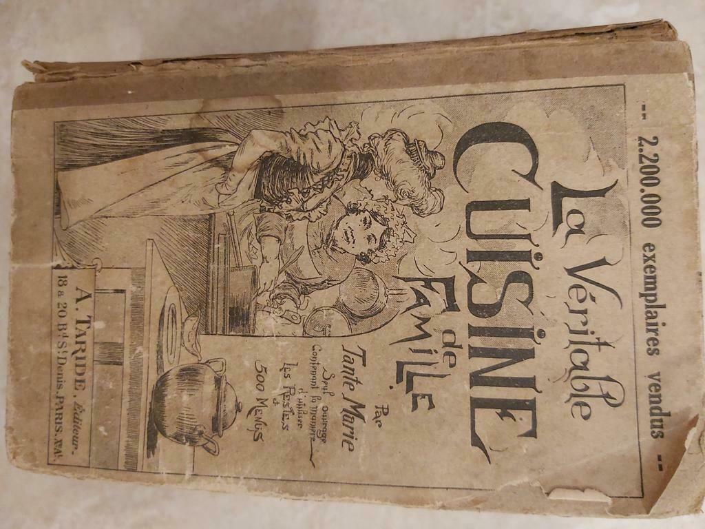 La véritable cuisine de famille par Tante Marie, Enlèvement ou Envoi