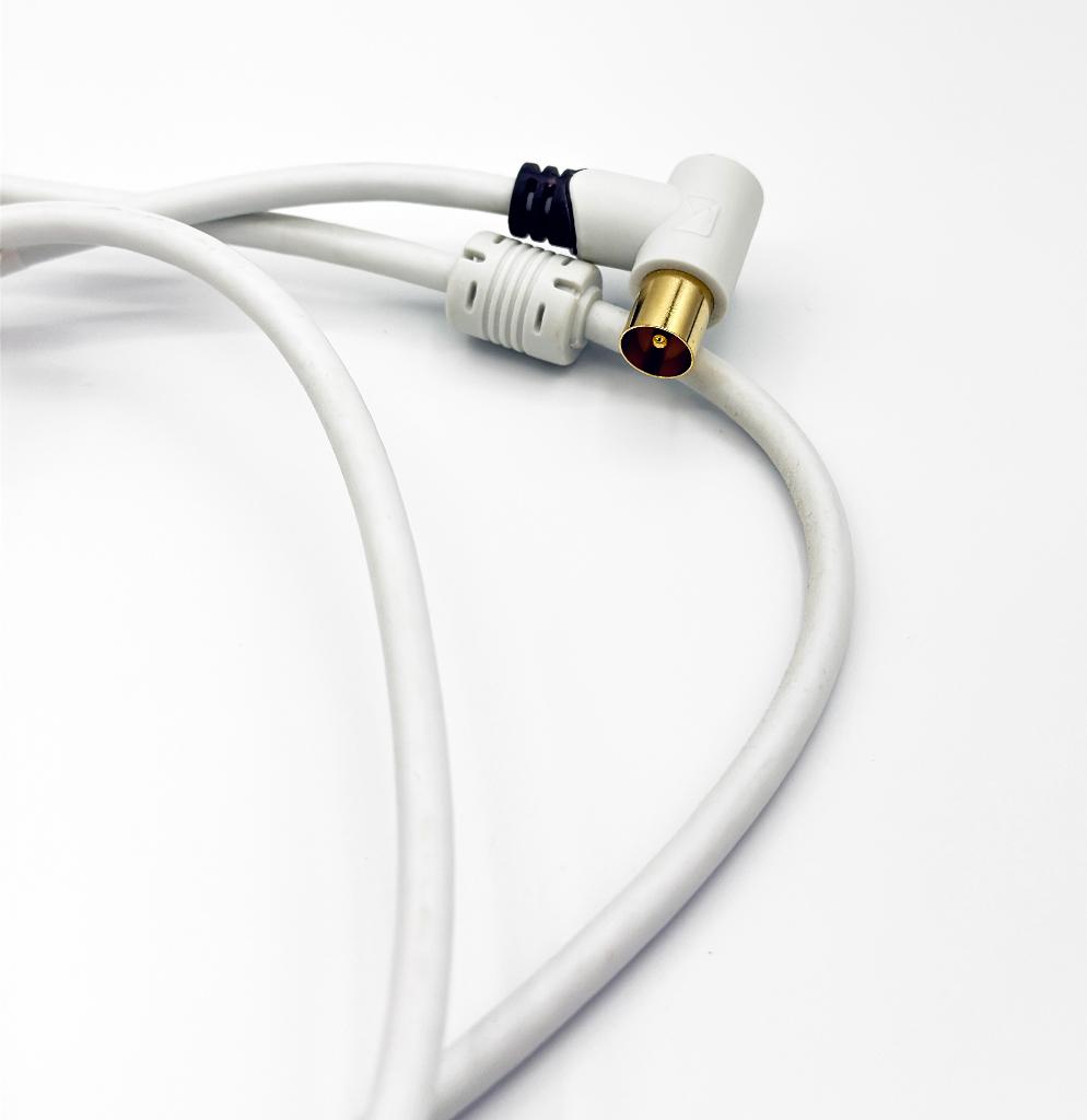 König coaxkabel / coax antenne kabel / KNS40020W10, Ophalen of Verzenden, Gebruikt, Minder dan 2 meter, Coaxiale kabel