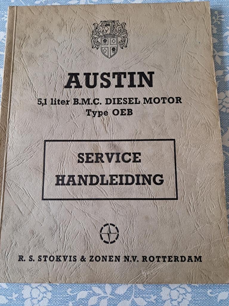 AUSTIN BMC HANDLEIDING 5,1 DIESEL / OEB  1957, Ophalen of Verzenden, Gelezen