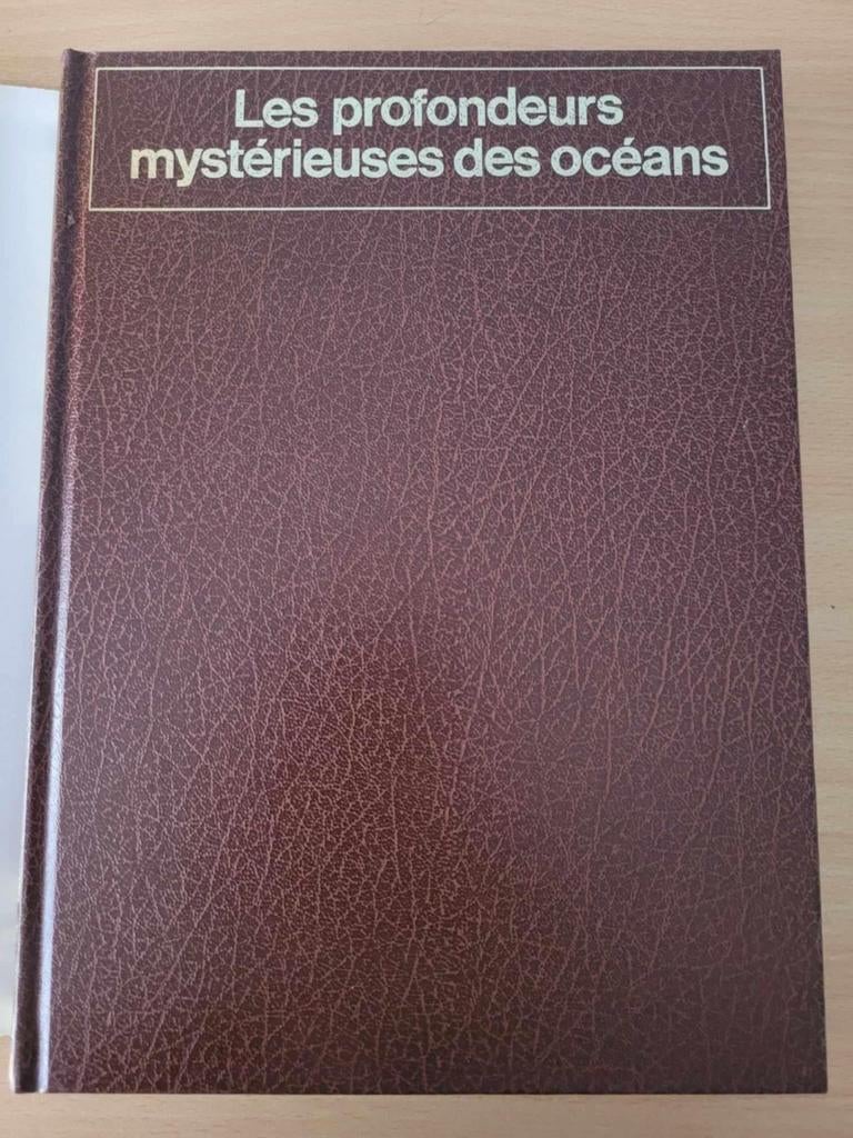 Livre LES PROFONDEURS MYSTÉRIEUSES DES OCÉANS, Livres, Enlèvement ou Envoi, Comme neuf, Autres sujets/thèmes