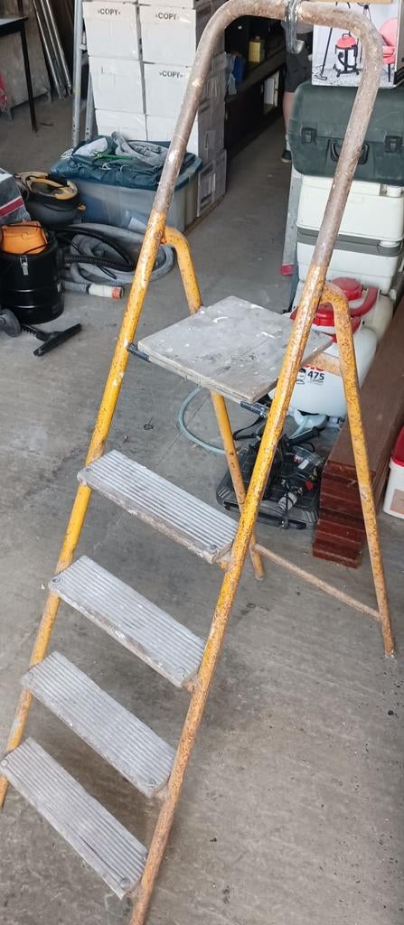 Trapladder, Doe-het-zelf en Bouw, Ladders en Trappen, Ophalen, Zo goed als nieuw