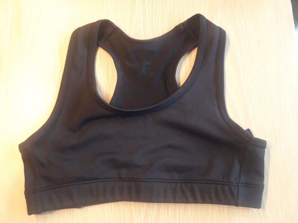 Brassière de sport H&M 158-164 12Y, H&M, Enlèvement ou Envoi, Noir, Soutien-gorge