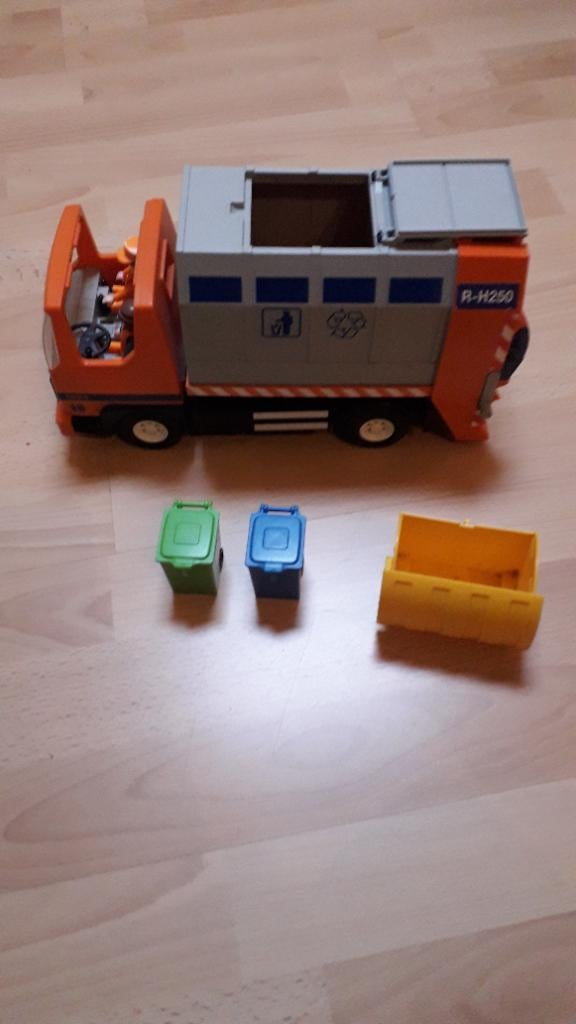 Playmobil vuilniswagen, Kinderen en Baby's, Speelgoed | Playmobil, Ophalen, Zo goed als nieuw