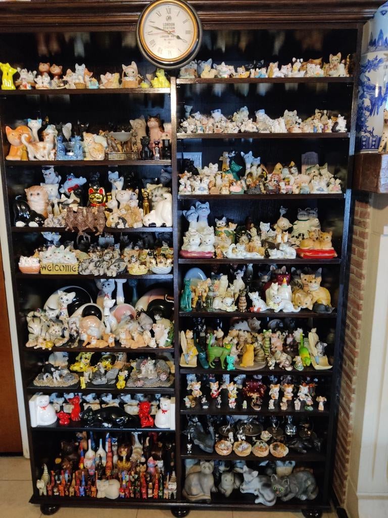 Grote collectie miniatuur katjes.0480/635170, Ophalen