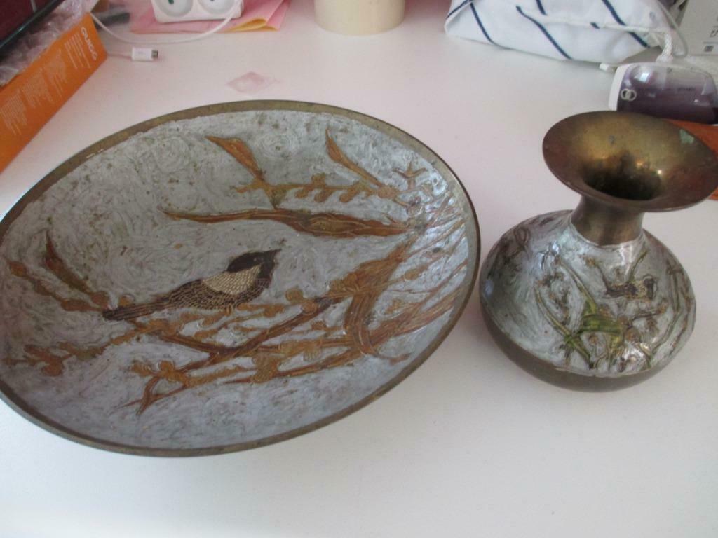 koper schaal   vaasje  912gr  € 25, Ophalen, Koper