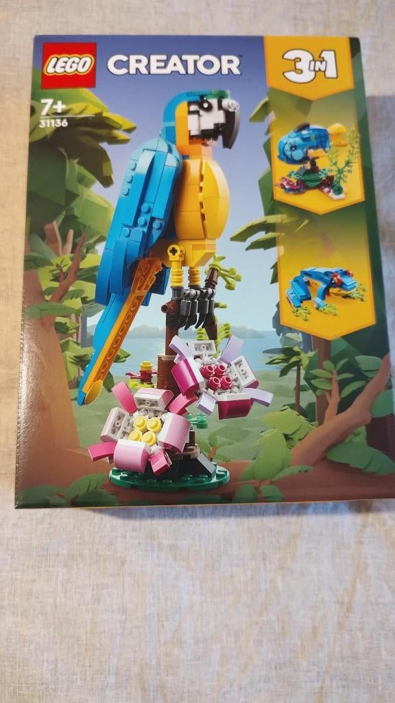 Lego 31136 + 31144 – Exotische papegaaien, Ophalen of Verzenden, Nieuw, Complete set, Lego