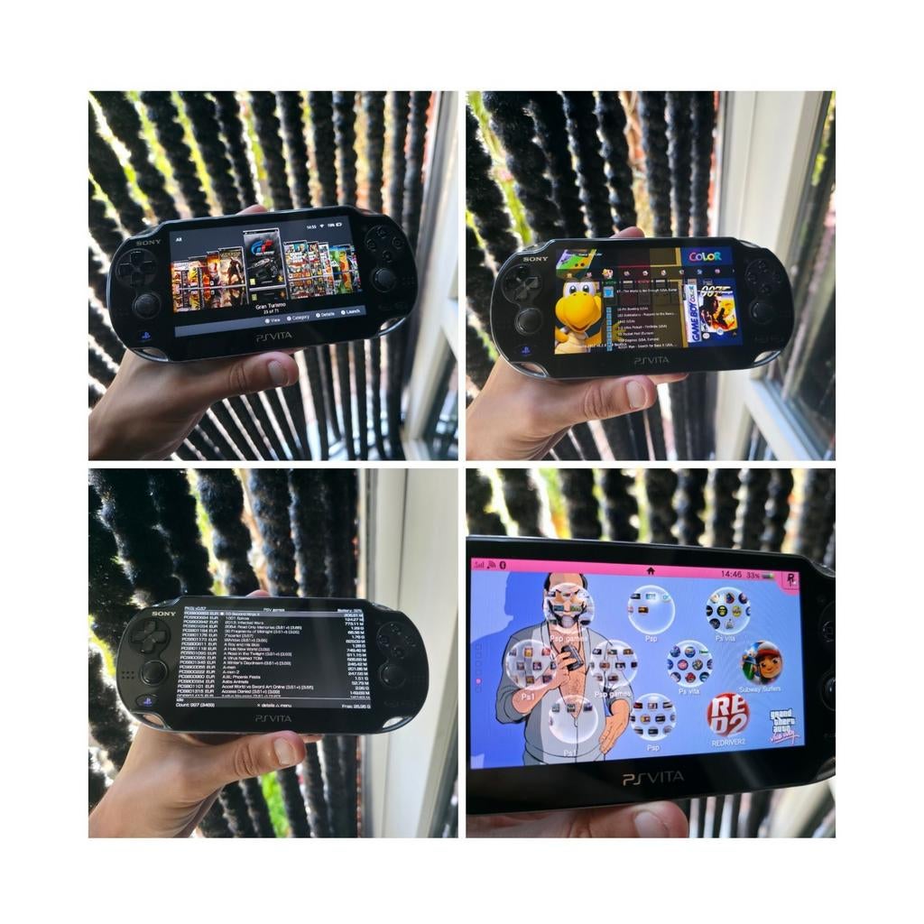 Sony PS Vita OLED 128 Go — Rétro ultime, Enlèvement ou Envoi